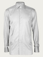 zegna shirts light grey