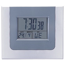 radio controlled lcd clock