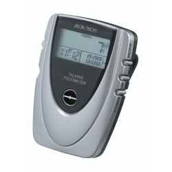 Zeon Tech Talking Pedometer