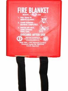 Zeta Fire Alarm Systems Fire Blanket 1.2m x 1.2m (FB20145)