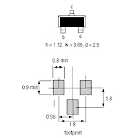 Zetex FMMT493 SOT-23 NPN TRANSISTOR (493) (RC)