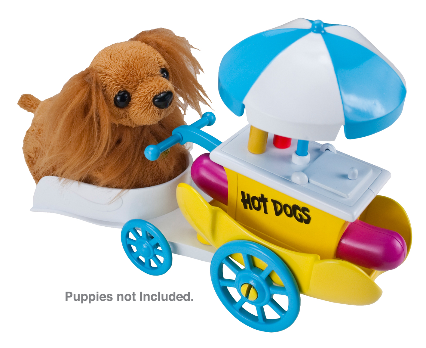 Zhu Zhu Pets Puppies Push Along - Hot Dog Cart