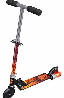 Zinc Outlaw Flame Scooter - Black