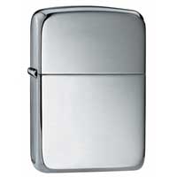 1941 Replica Sterling Silver Zippo Lighter Hand Satin