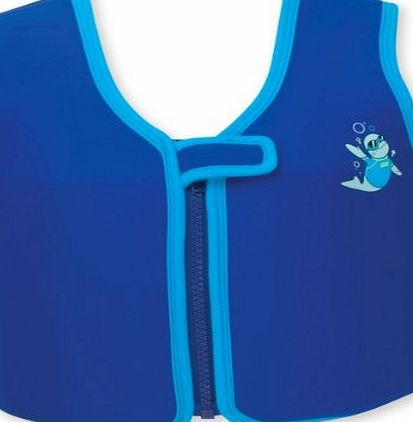 Zoggs Boys Zoggy Learn to Swim Bobin Jacket - Blue, 2-3 Years