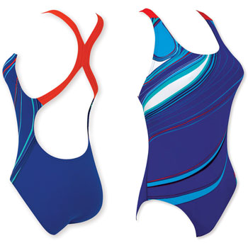 Zoggs Ladies Kira Flyback Swimsuit