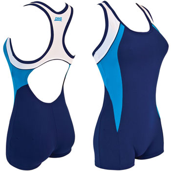 Zoggs Ladies Lynton Legsuit Swimsuit