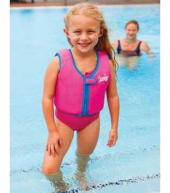 Zoggs Pink Swim Jacket - 2-3 Years