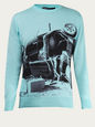 ZOLTAR KNITWEAR TURQUOISE BLACK XL ZOL-S-CCCAR02