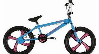 Zombie Girls Plague BMX Bike - (Blue/Pink, 7  Years, 10 Inch, 20 Inch)