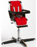 Jigsaw Highchair - Black / Red