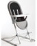 Zoobie Spoon Highchair - Silver / Black