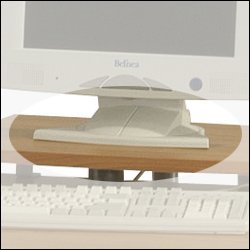 ` Office Furniture Monitor Stand - Alder 50W